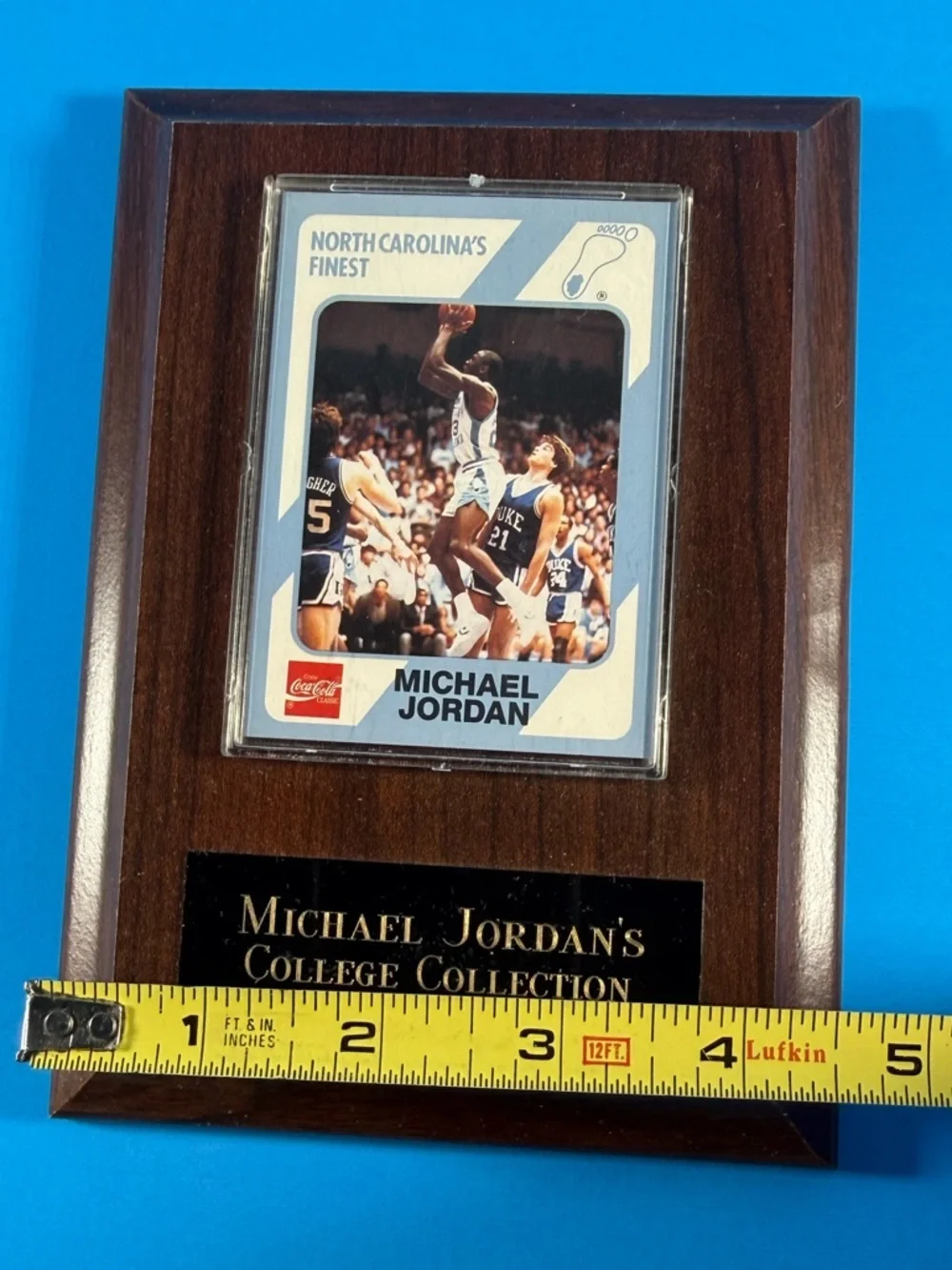 1989-90 Collegiate Collection/Coca- Cola North Carolina’s Finest - Jordan #18